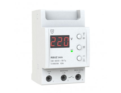 Реле напряжения RBUZ D63t