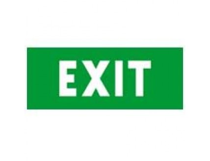 Пиктограмма "EXIT" 310х112 мм