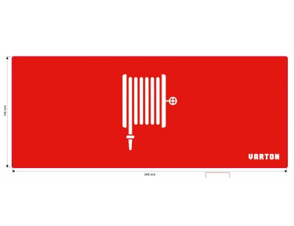 Знак "ПОЖАРНЫЙ ГИДРАНТ" для аварийно-эвакуационного светильника красный IP20