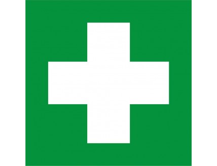 Знак безопасности NPU-2424.EC01 "Аптечка первой медицинской помощи"