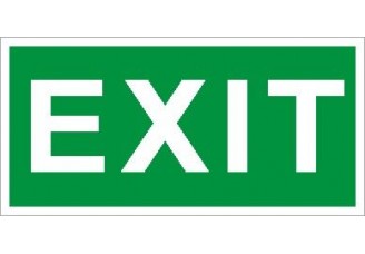 Пиктограмма ПЭУ 012 «Exit» (240х125) РС-M /к-т 2шт./ СВЕТ.ТЕХНОЛОГИИ