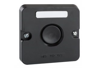 Пост кнопочный ПКЕ 112-1-У3-IP40-КЭАЗ (черная кнопка)