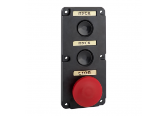 Пост кнопочный ПКЕ 112-3-У3-IP40-КЭАЗ (красный гриб)