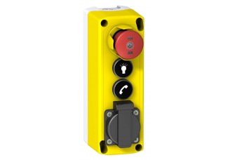 КНОПОЧНЫЙ ПОСТ В СБОРЕ 3 КОМАНД XALFK3001E