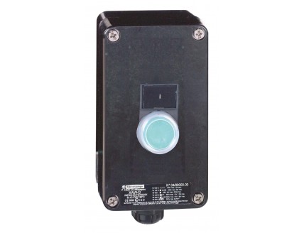 КНОПОЧНЫЙ ПОСТ МЕТАЛ. 1 КН. ПУСКА ATEX