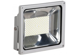 Прожектор светодиодный (LED) IEK 100Вт 8500лм серый 237х287х143 мм IP65