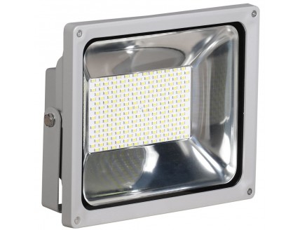 Прожектор светодиодный (LED) IEK 100Вт 8500лм серый 237х287х143 мм IP65