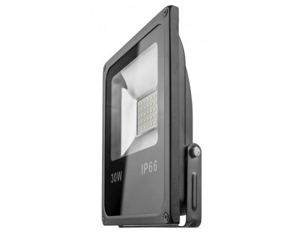 Прожектор (LED) 30Вт 2400лм холодно-белый 4000К IP66 черный Онлайт
