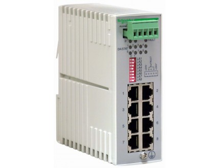 КОММУТАТОР ETHERNET,ПОРТЫ 8X10/100BASE-T