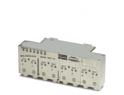 Децентрализ. устройство ввода-вывода IBS RL 24 DO 8/8-2A-T Phoenix Contact