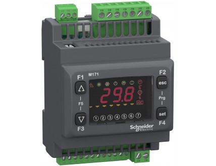 Опт ПЛК М171 дисплей 14 I/O Modbus VAC