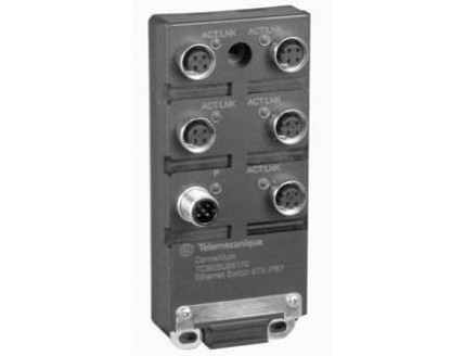 КОММУТАТОР ETHERNET IP67, ПОРТЫ 5Х10/100