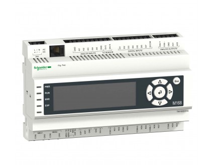 ПЛК с дисп 23 вх/вых, Modbus, Solution