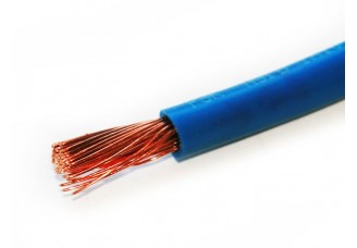 Провод установочный повышенной гибкости ПуГВ(ПВ3) 50 мм. кв. синий