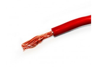 Провод установочный повышенной гибкости пугв(ПВ3) 6 мм кв. Красный