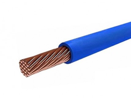 Провод установочный ПуВнг(А)-LS 50 мм кв. (мн) синий