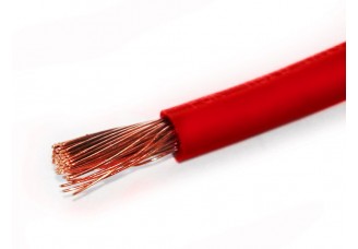 Провод установочный повышенной гибкости ПуГВ(ПВ3) 25 мм. кв. красный