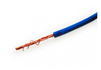 Провод установочный повышенной гибкости пугв(ПВ3) 0,5 мм кв. Синий РЭМЗ