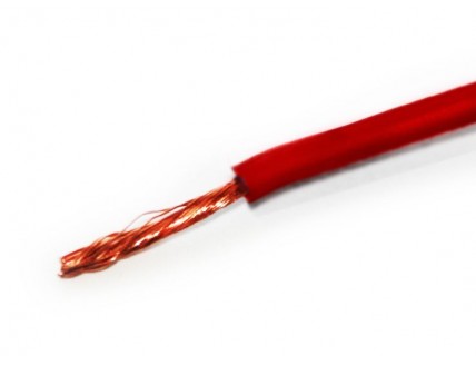 Провод установ. повышен. гибкости ПуГВ(ПВ3) 4 мм кв. красный