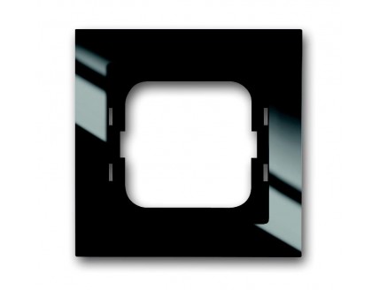 Рамка 1 пост черная axcent