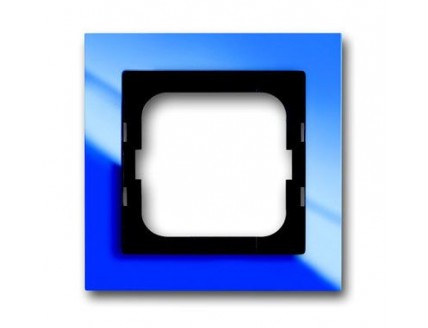 Рамка 1 пост синяя axcent