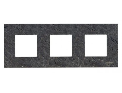 Рамка 2+2+2 мод. сланец Zenit