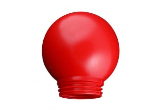 Рассеиватель Форсвет "шар" D150 мм 40Вт ударопрочный пластиковый красный