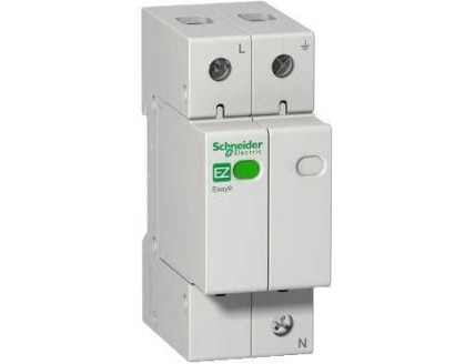 Ограничитель перенапряжения 1 полюс +N 20ка Easy9 Schneider Electric