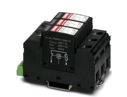 Разрядник для защиты от импульсных перенапряжений, тип 2 VAL-MS 600DC-PV/2+V-FM Phoenix Contact