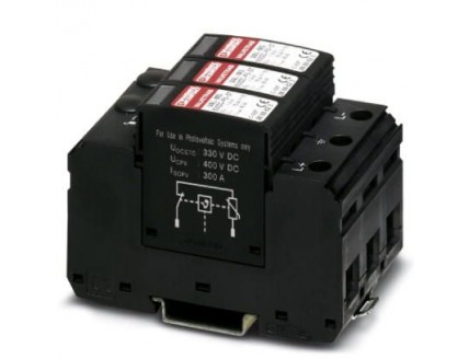 Разрядник для защиты от импульсных перенапряжений, тип 2 VAL-MS 600DC-PV/2+V Phoenix Contact