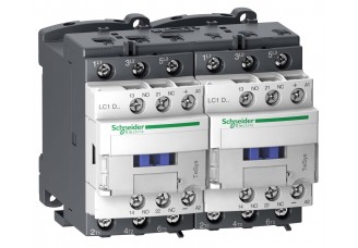 КОНТАКТОР РЕВЕРС. D 3Р, 18 A, НО+НЗ, 24V DС, 2.4 ВТ, РАСШ. ДИАПАЗОН, ОГРАН. ПЕРЕНАПРЯЖЕНИЙ, ЗАЖИМ П