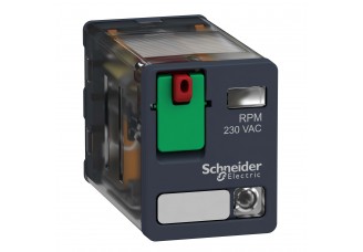 РЕЛЕ 2CO СВЕТОДИОД 24В ПЕРЕМ ТОКА RPM22B7