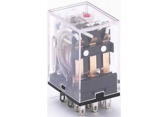 Промежуточное реле 3 конт. с инд. LED 5А 24В AC ПР-1
