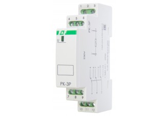 Реле промежуточное 3 переключ. контакт PK-3P 110В 50Гц, 3х8А, 3Р, IP 20