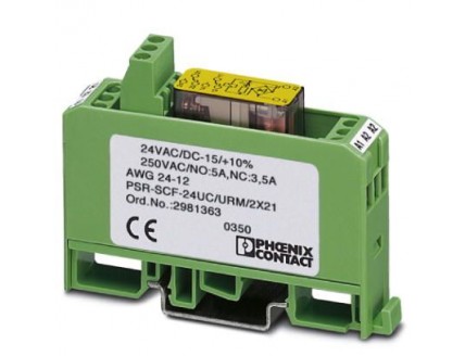 Модуль расширения PSR-SCF- 24UC/URM/2X21 Phoenix Contact