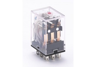 Промежуточное реле 3 конт. с инд. LED 5А 12В AC ПР-1