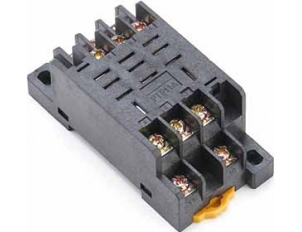 Розетка для ПР102 3 контакта 10А РР-102 DEKraft