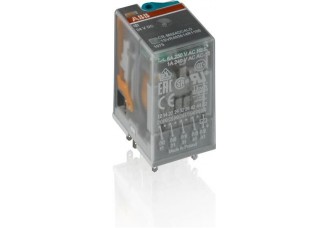 Реле CR-M220DC4L 220B DC 4ПК (6A) со светодиодом