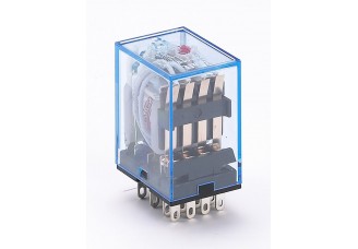 Промежуточное реле 4 конт. с инд. LED 5А 24В AC ПР-1