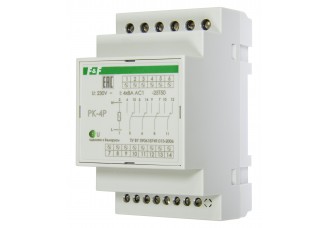 Реле промежуточное 4 переключ. контакт PK-4P 48В АС/DC, 4х8А , 4Р, IP 20