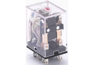 Промежуточное реле 2 конт. с инд. LED 5А 12В AC ПР-1