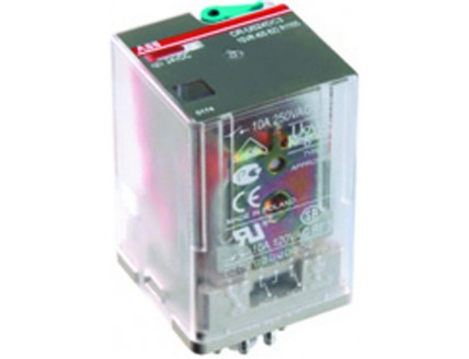 Реле CR-U220DC2L 220B DC 2ПК (12A), СИД индикация