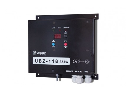 Универсальный блок защиты однофазных электродвигателей мощностью до 2,6 кВт (12А) УБЗ-118