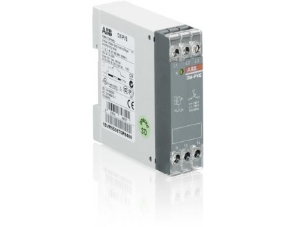 Реле контроля напряжения CM-PVE (контроль 1/3-фаз. Umin/max L-N 185-265В AC ) 1НО