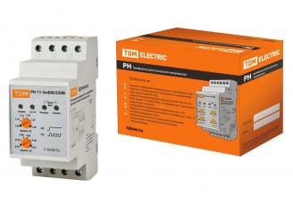 Реле контроля напряжения РН 11-3х400/230В TDM
