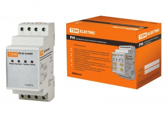 Реле контроля напряжения РН 02-3х400В TDM