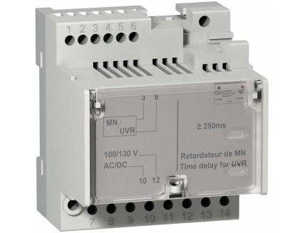 РЕЛЕ ВРЕМ. UVR 220/240В 50ГЦ NS80/C1251
