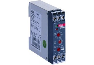 Реле времени CT-MFE многофункциональное ( 6 функций ) 24-240В АС/DC 8 временных диапазонов