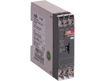Реле времени CT-AHE 220-240B AC(задержка на отключение ) 0.1-10сек. 1 перекидной контакт