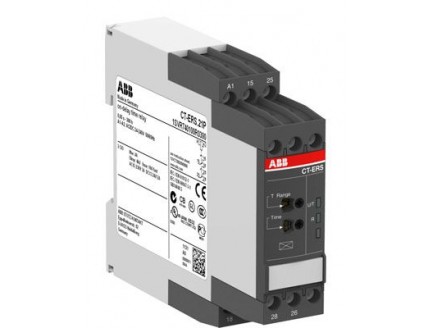 Реле времени CT-APS.21S (задержка на отключение) 24-240B AC/DC, 0,05..300ч, 2ПК, винтовые клеммы